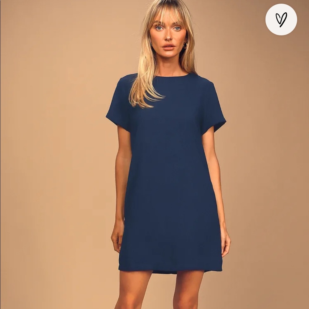 LULU’s NAVY MINI DRESS